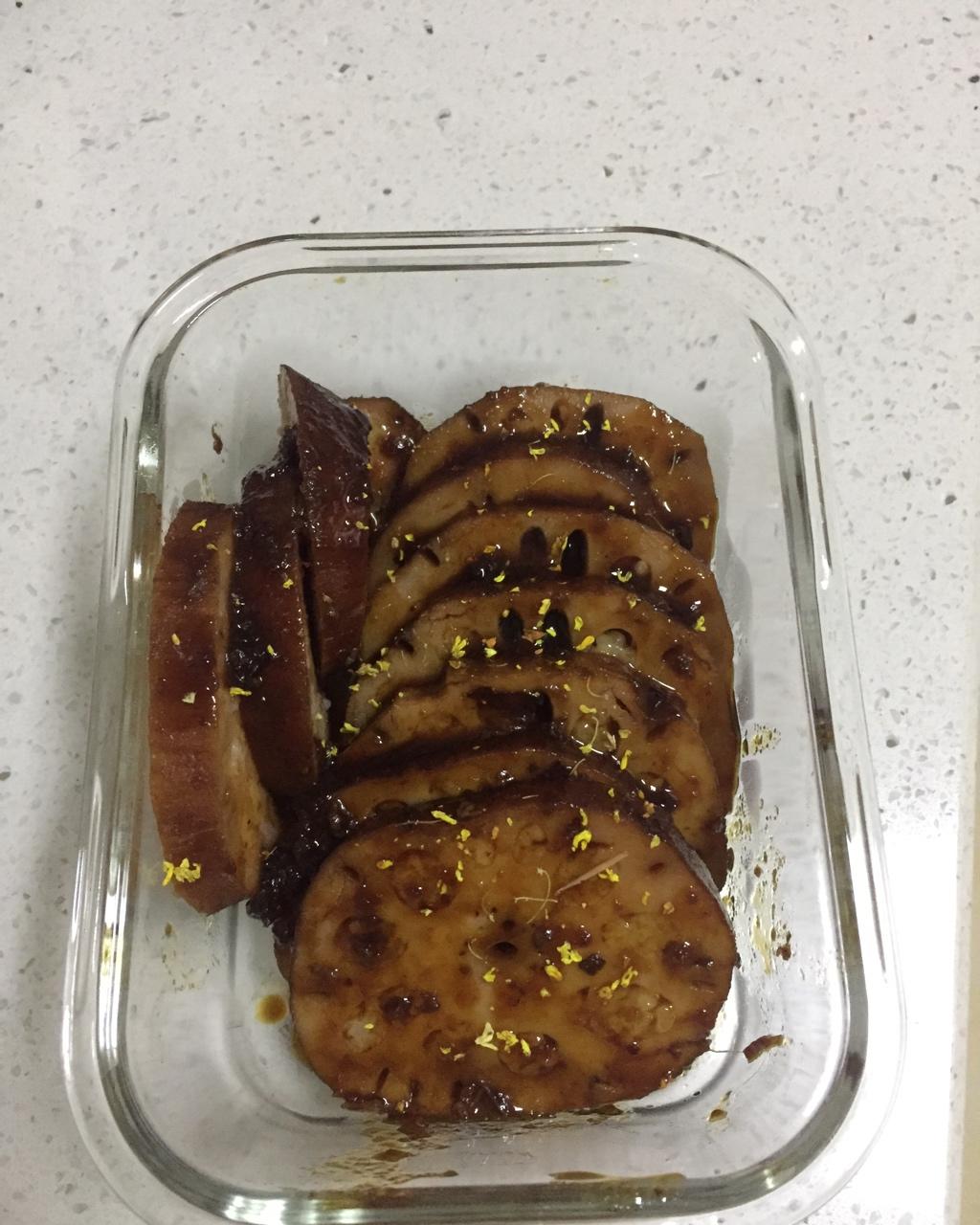 堂妈教你做桂花糯米藕