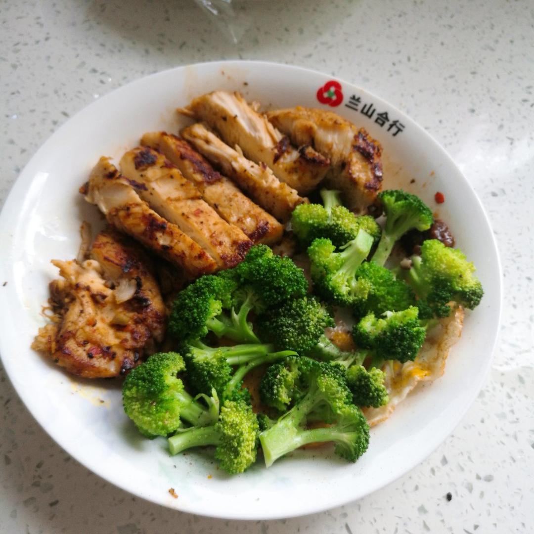 酷炫屌炸天好吃的煎鸡胸肉（香蒜蜂蜜煎鸡胸肉）