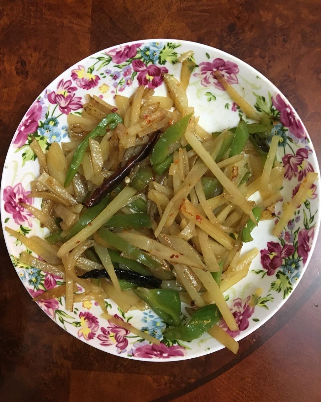 青椒土豆丝