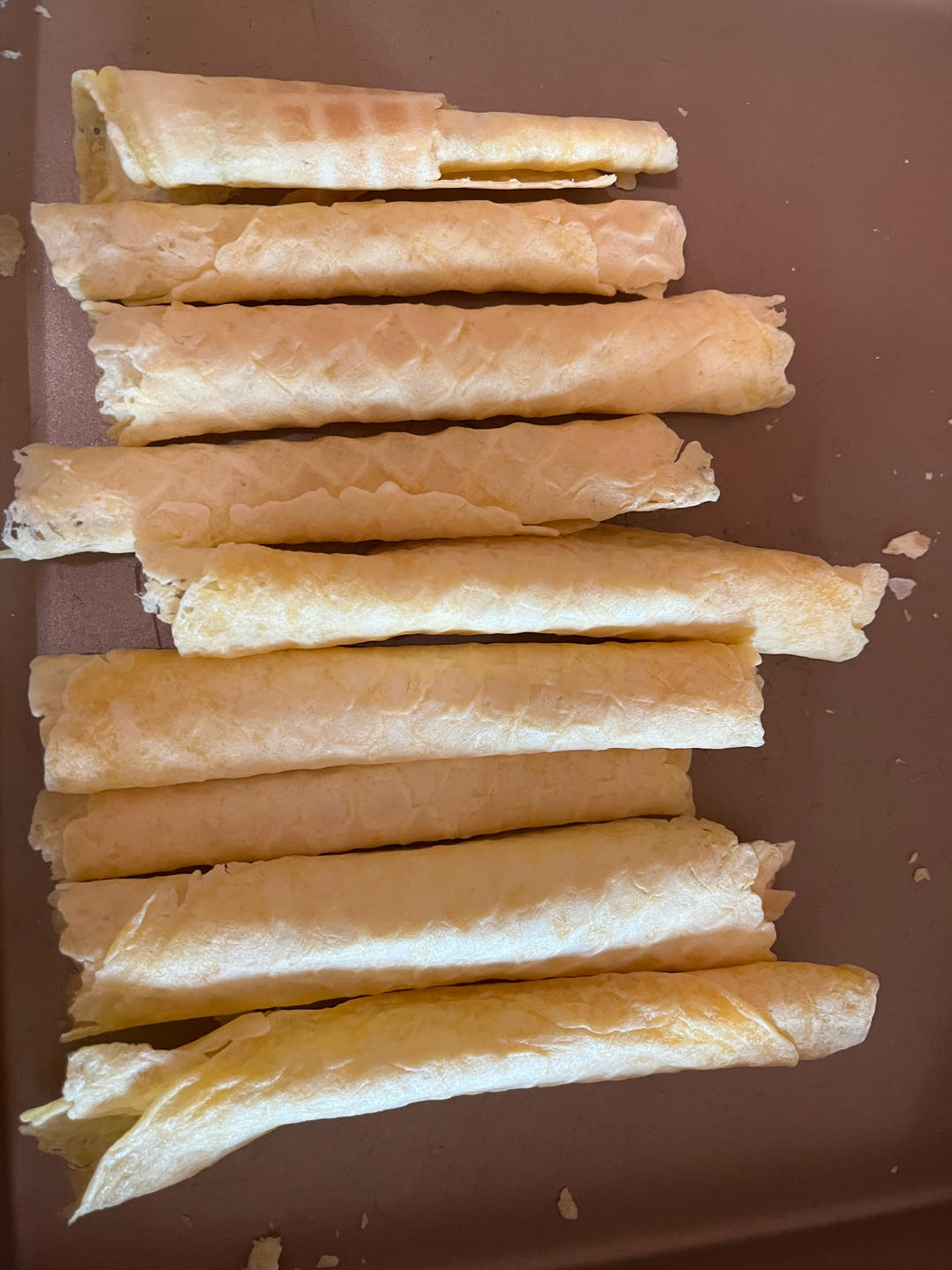 不输美心的酥香蛋卷，真正酥掉渣