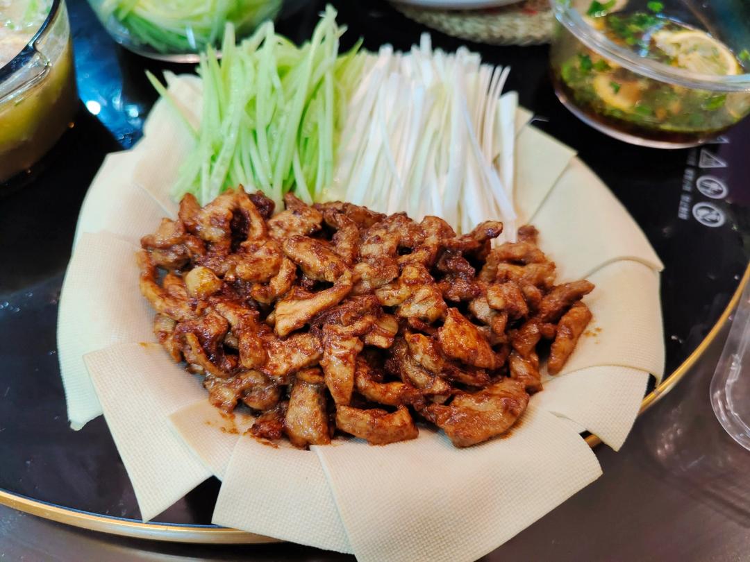 传统做法 京酱肉丝