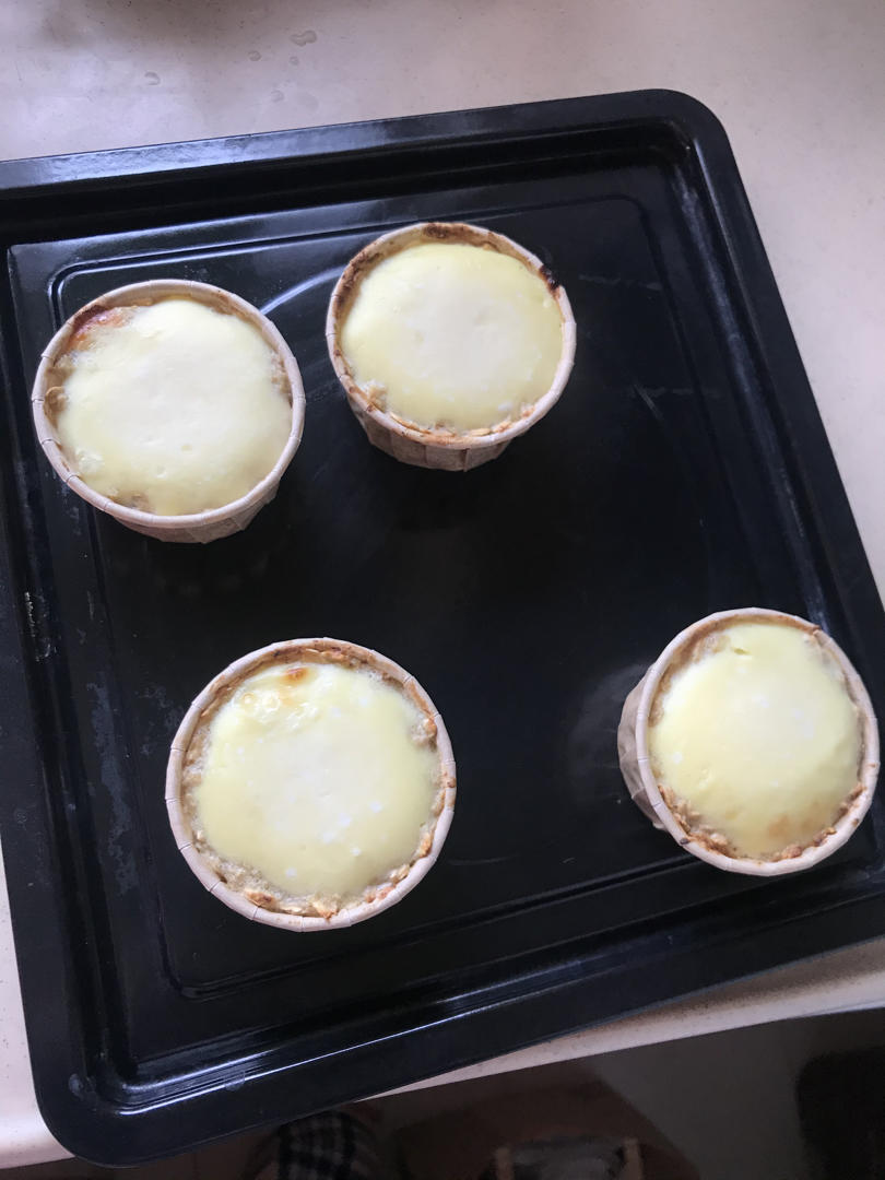 减脂食谱28｜芝士流心塔🧀️低卡版·搅一搅就👌🏻