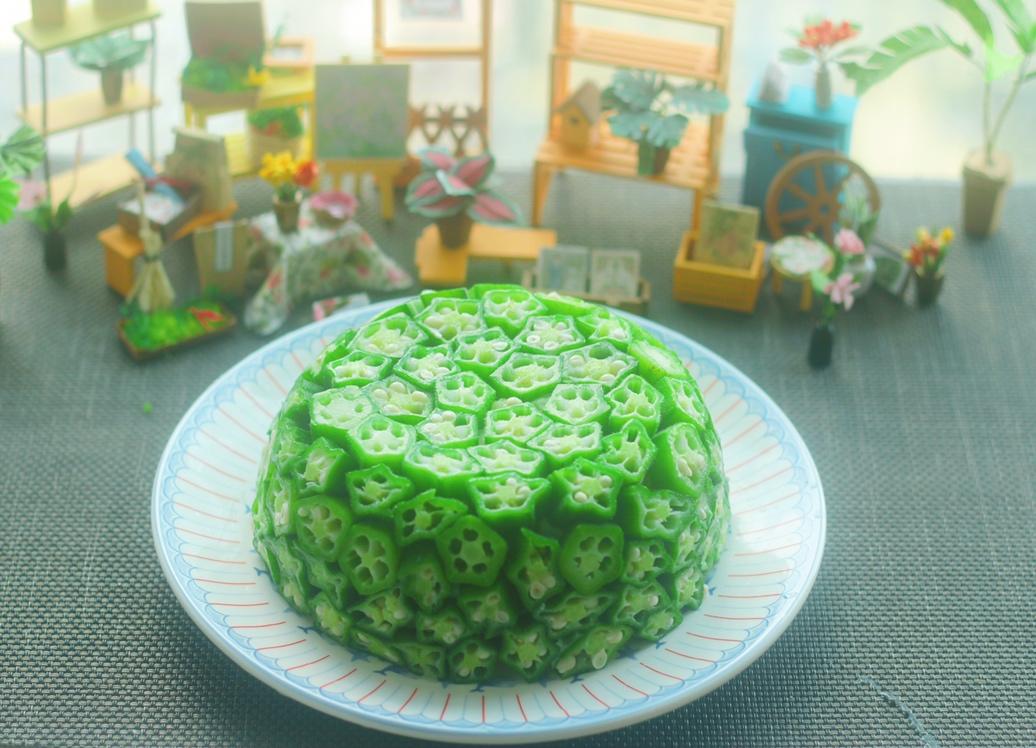 【发现幸福的味道】土豆秋葵碗