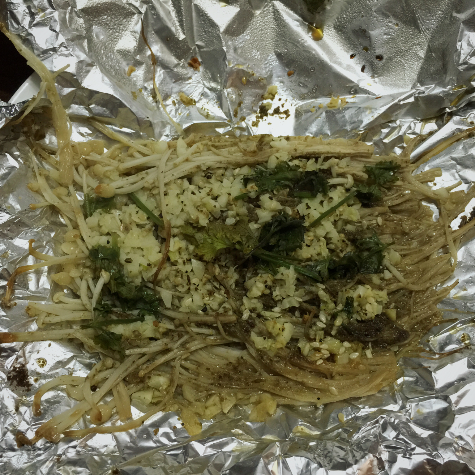 烤金针菇