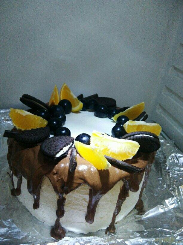 巧克力淋面蛋糕