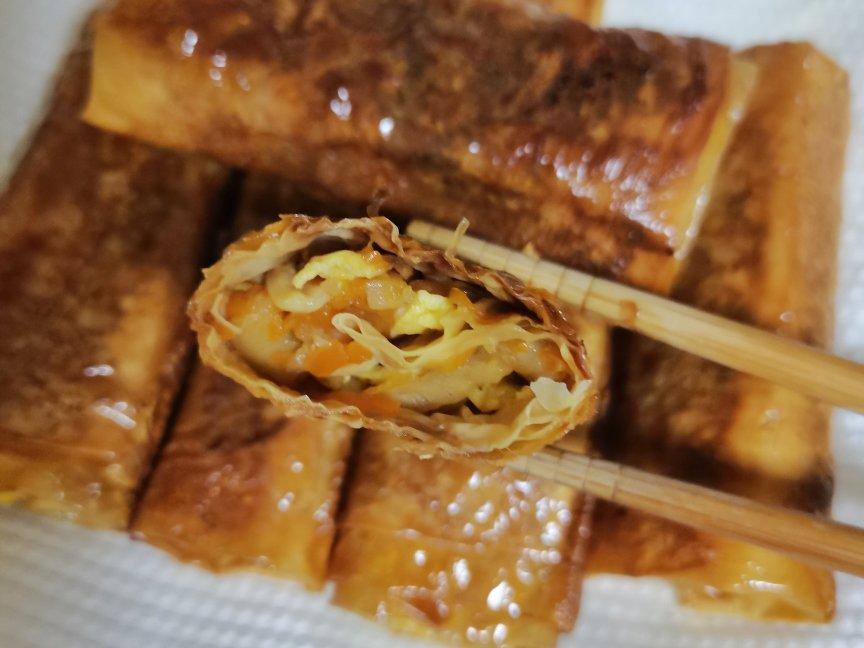 三丝腐皮卷