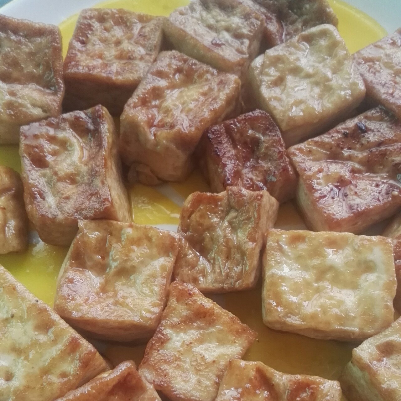 ✨香煎豆腐✨