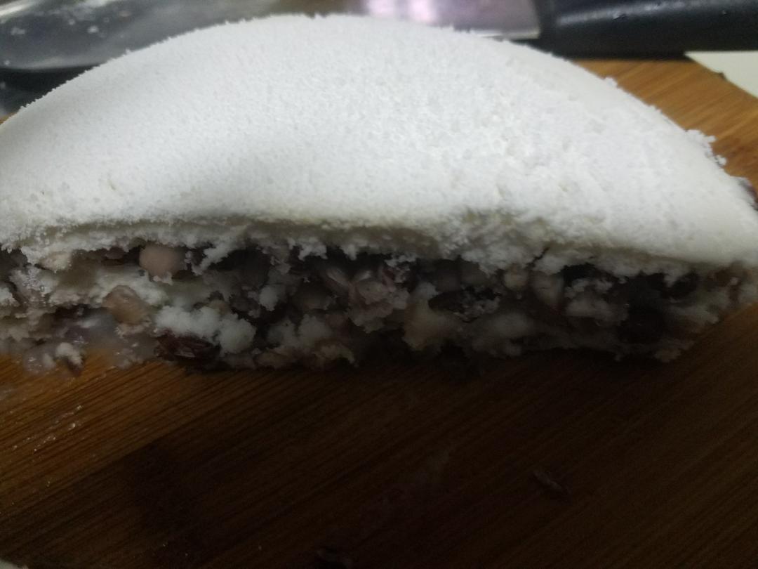 红豆雪蒸糕