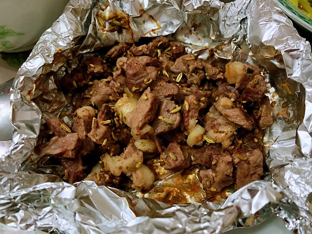 烤羊肉串
（烤箱版）