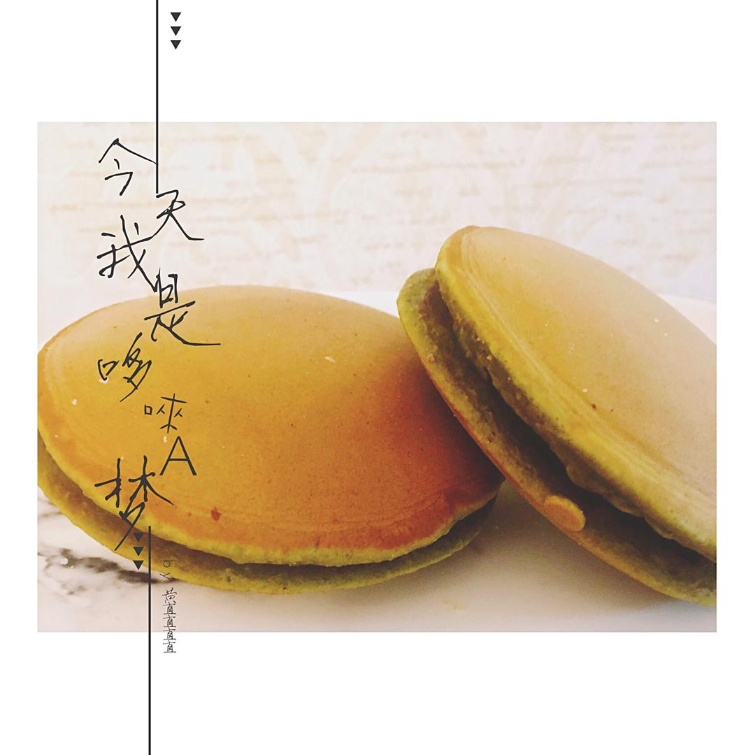 抹茶蜜豆铜锣烧
