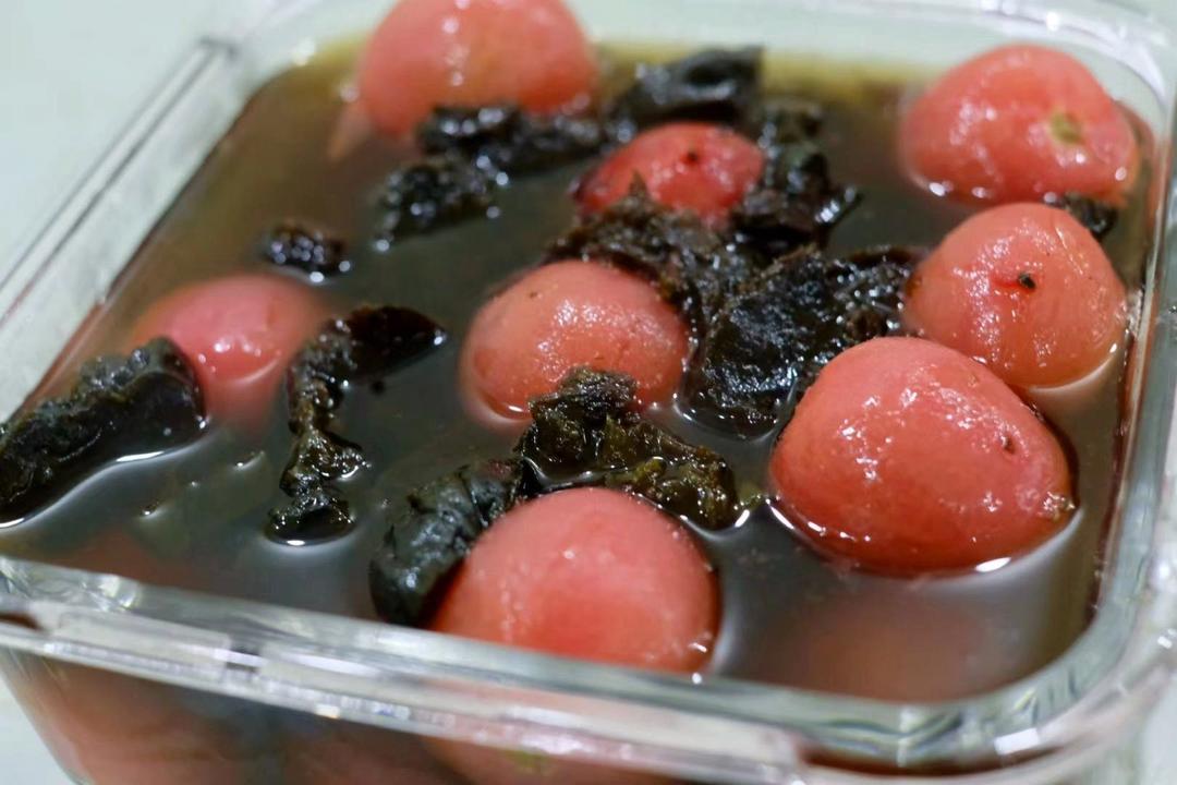 梅子汁渍小番茄