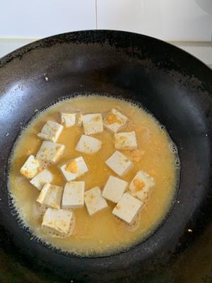 咸蛋黄豆腐（消灭咸鸭蛋）的做法 步骤7