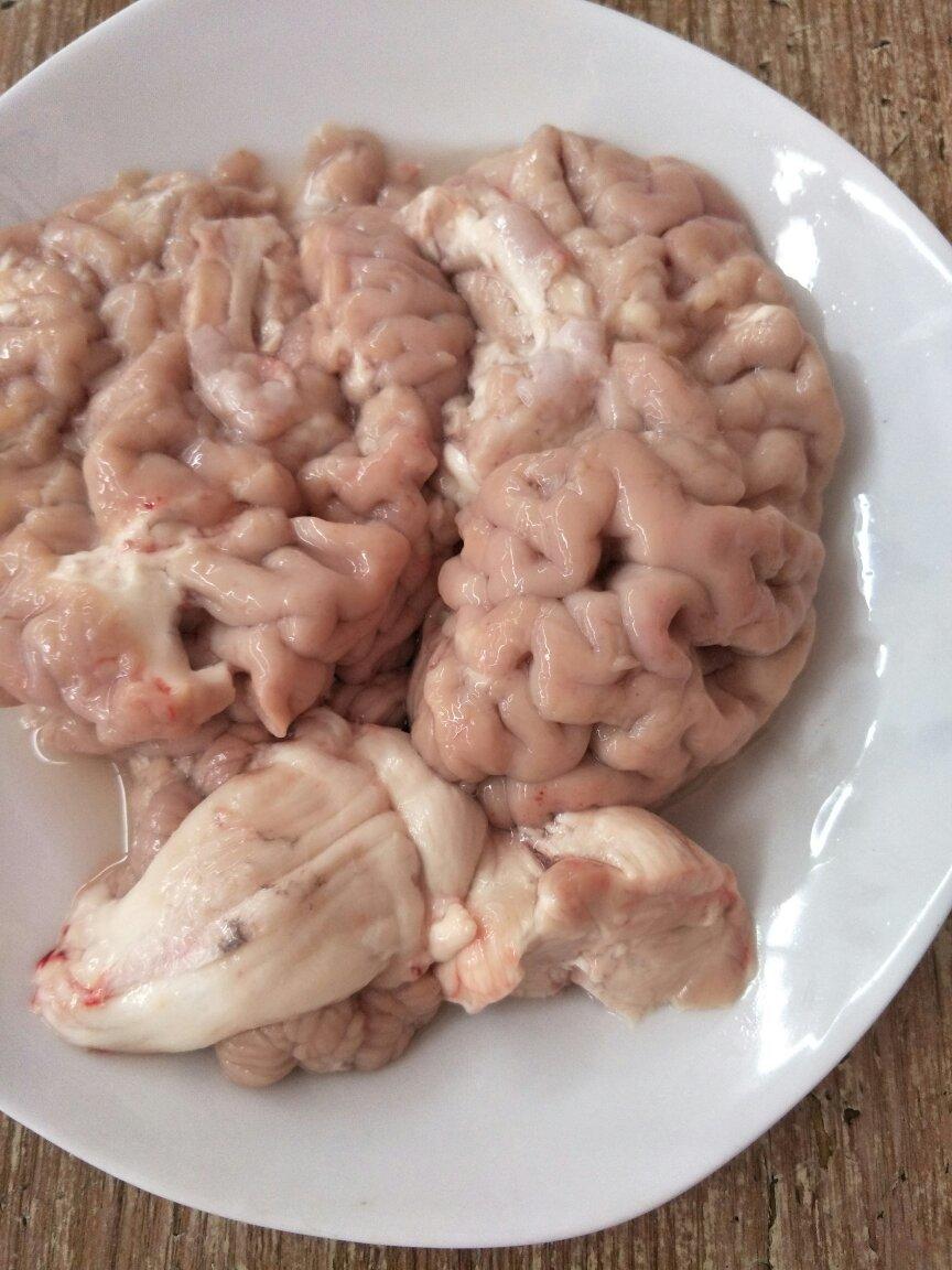 清蒸脑花