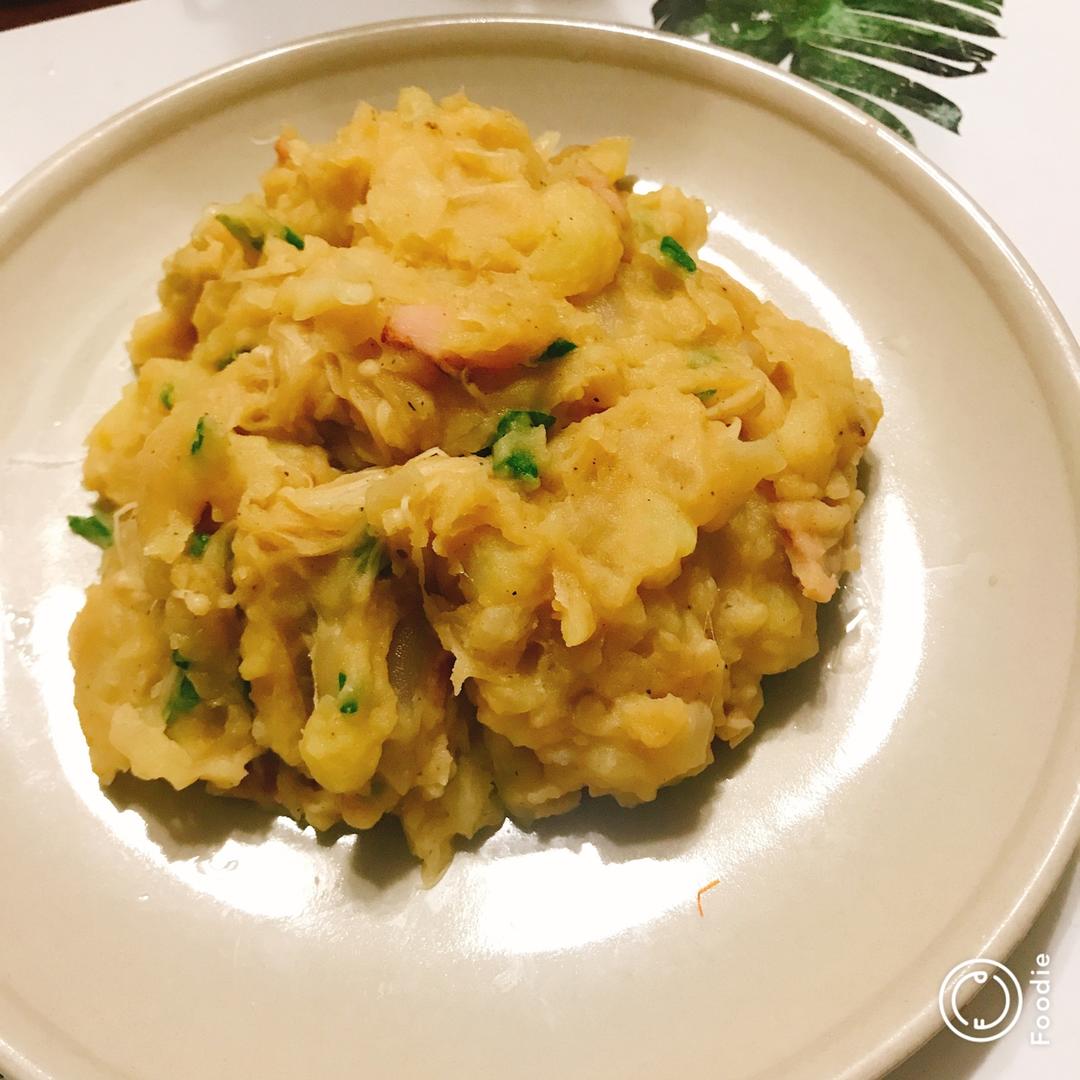 洋葱培根土豆泥