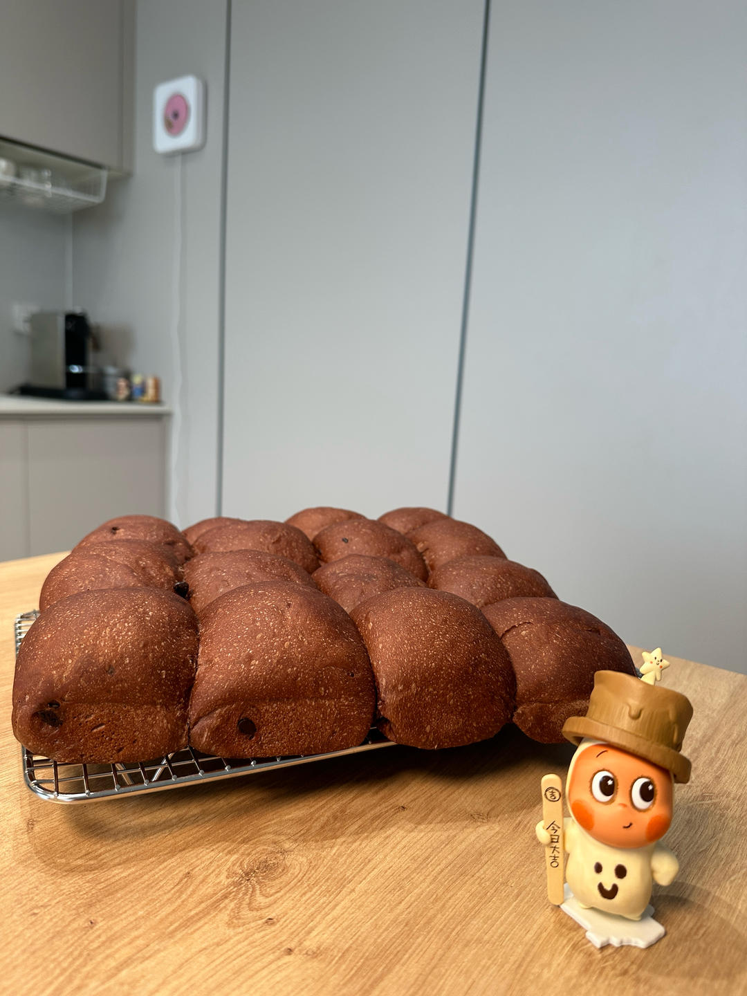 双重巧克力爆浆小餐包