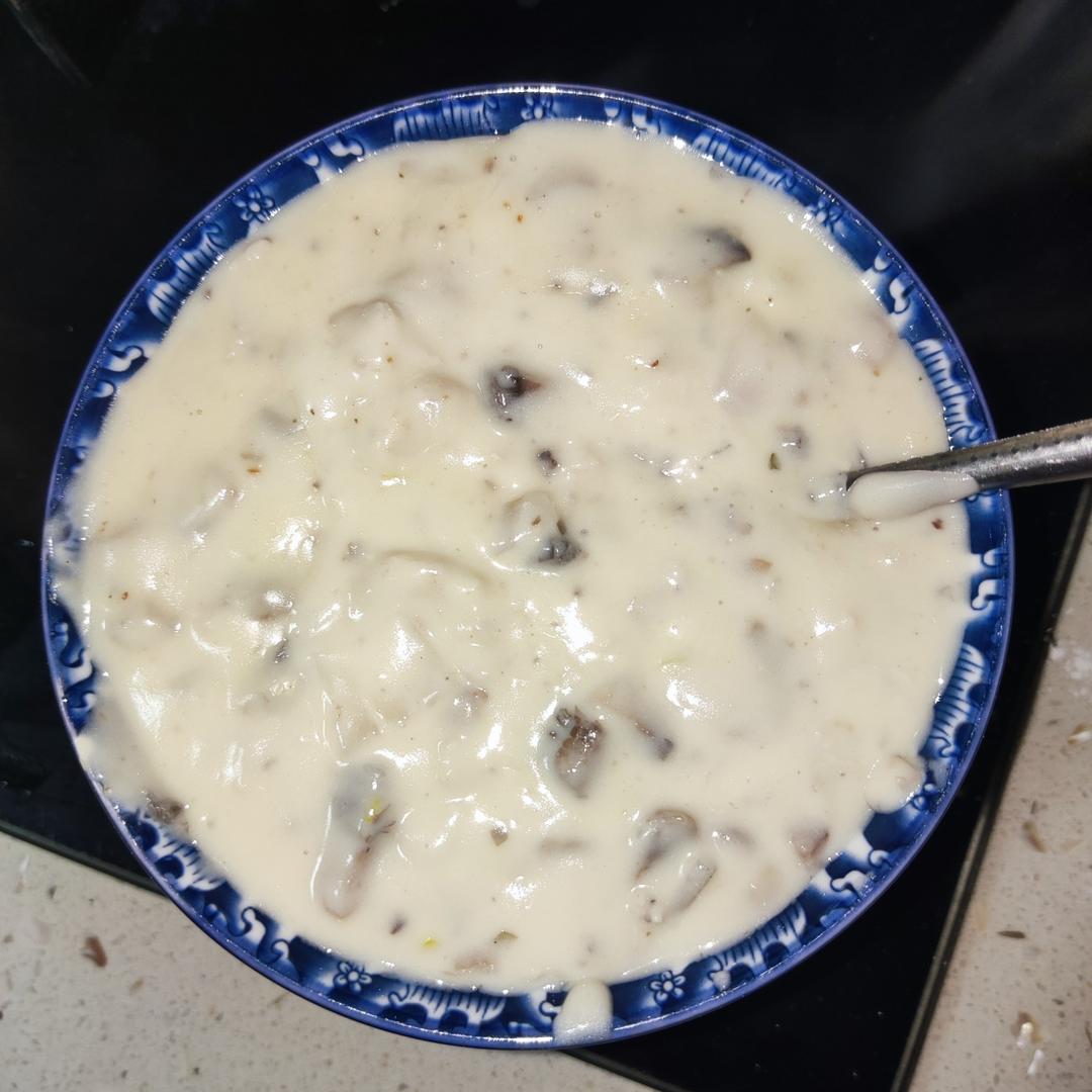 奶油鸡茸蘑菇汤（必胜客同款）