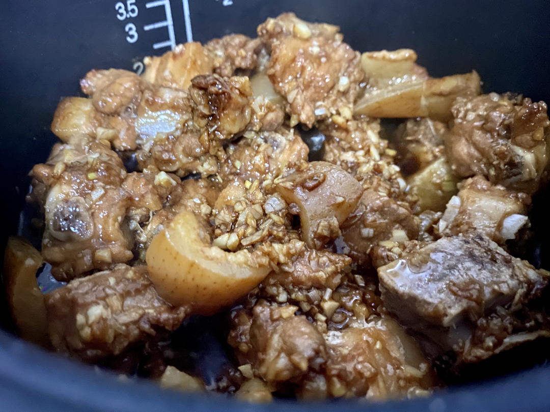 懒人低脂营养超好吃-电饭煲焖排骨