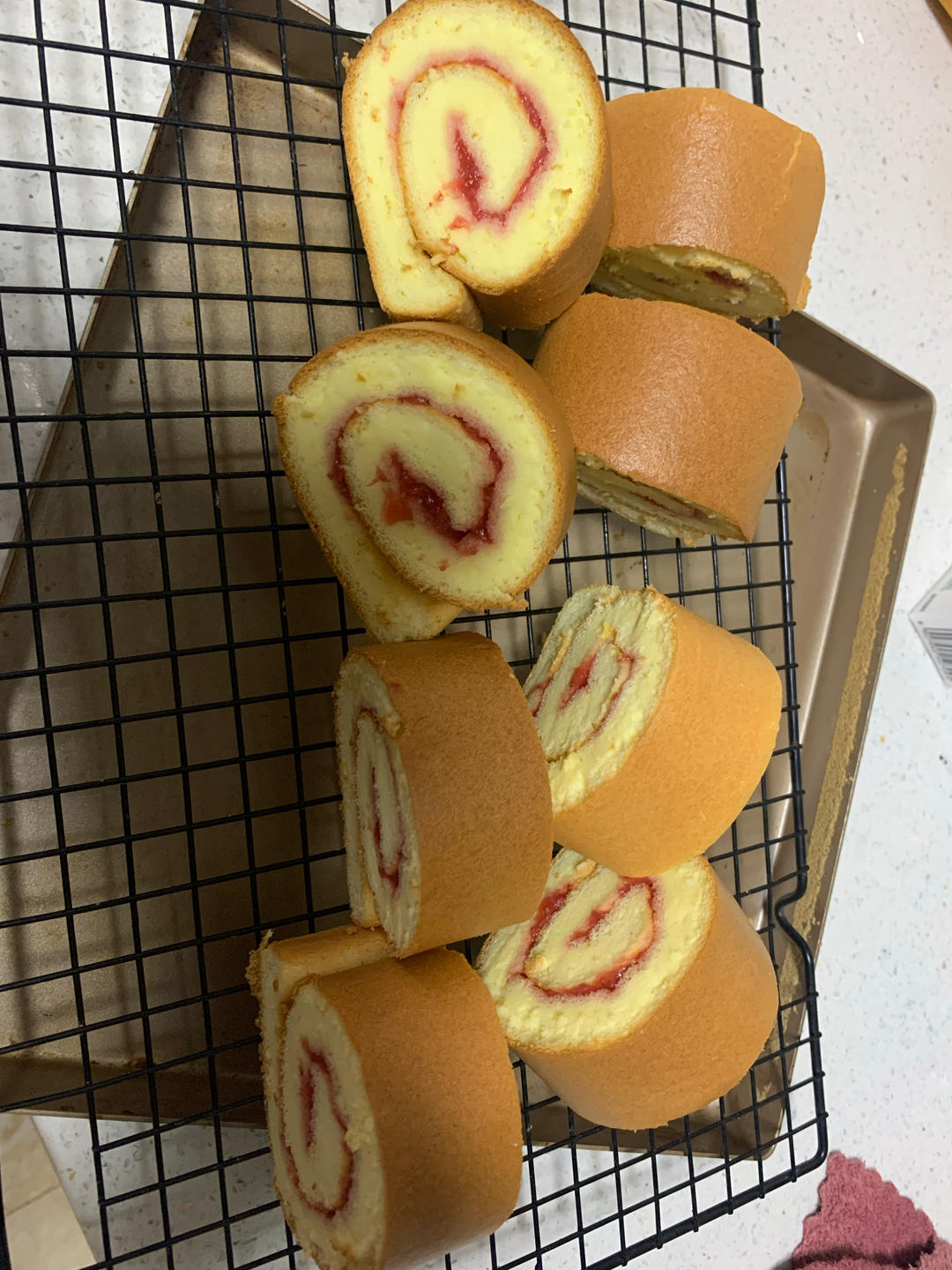 不开裂不掉皮✨葡萄干蛋糕卷