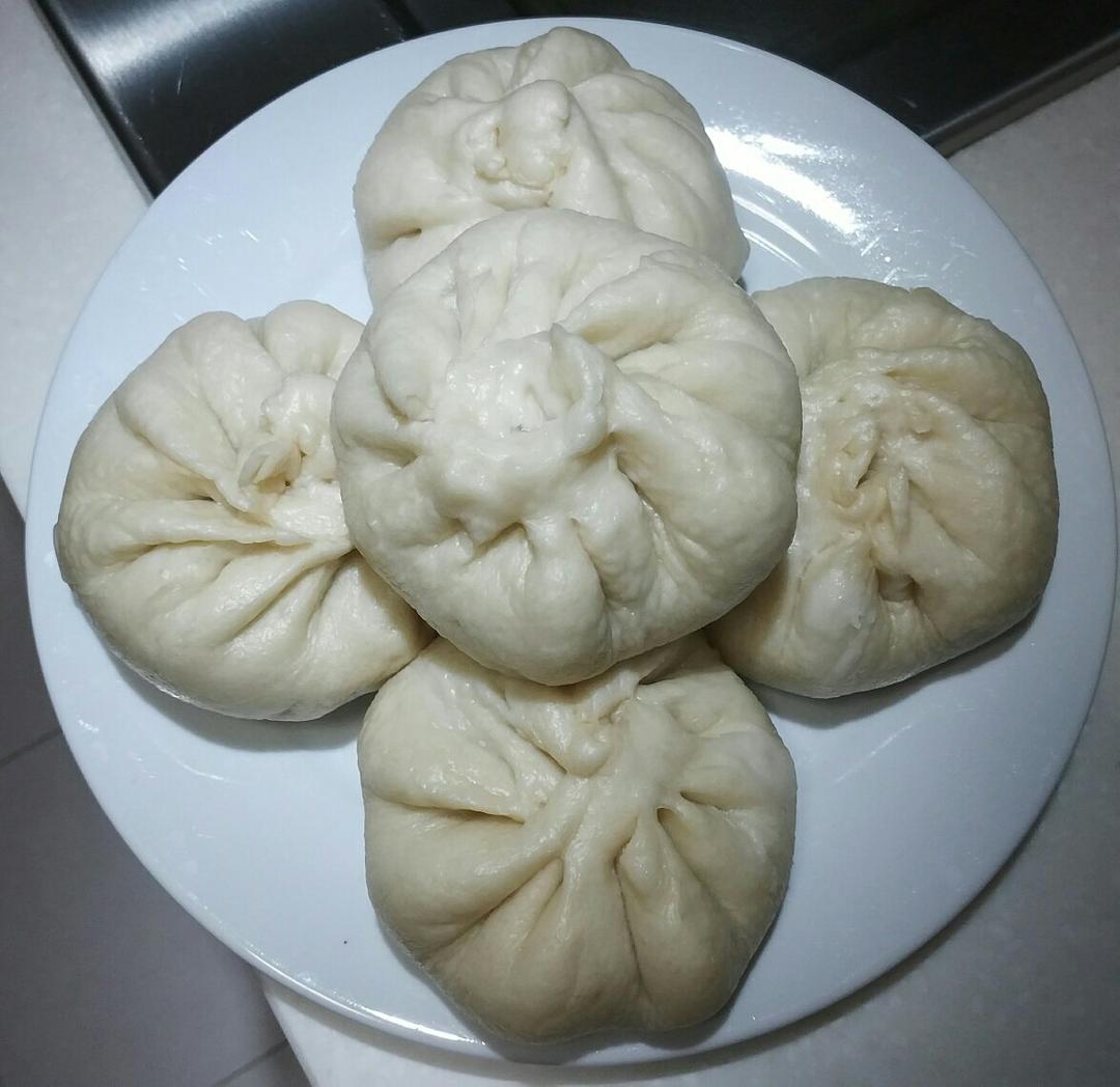 猪肉包子（附视频。一次性发酵。）