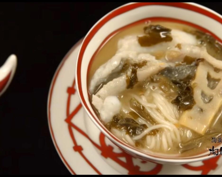 上海虹桥宾馆的上海黄鱼面