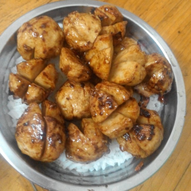 酸酸甜甜【茄汁鸡肉丸】