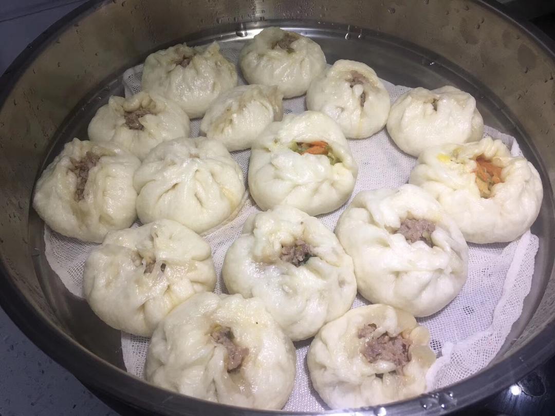 鲜肉包(‼️超嫩肉馅 松软多汁 免打水㊙️详细版)