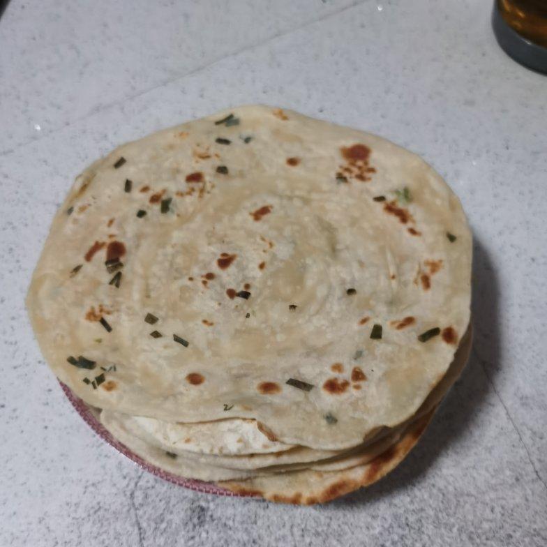 家常鸡蛋葱油饼 凉了也不硬 外酥里软 媲美早餐店 附细节视频详解
