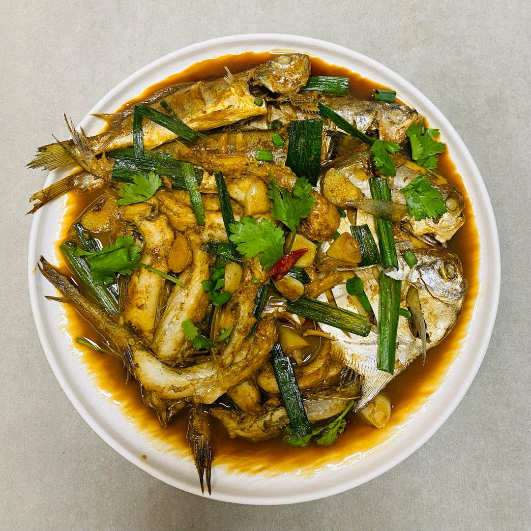 红烧海杂鱼的做法