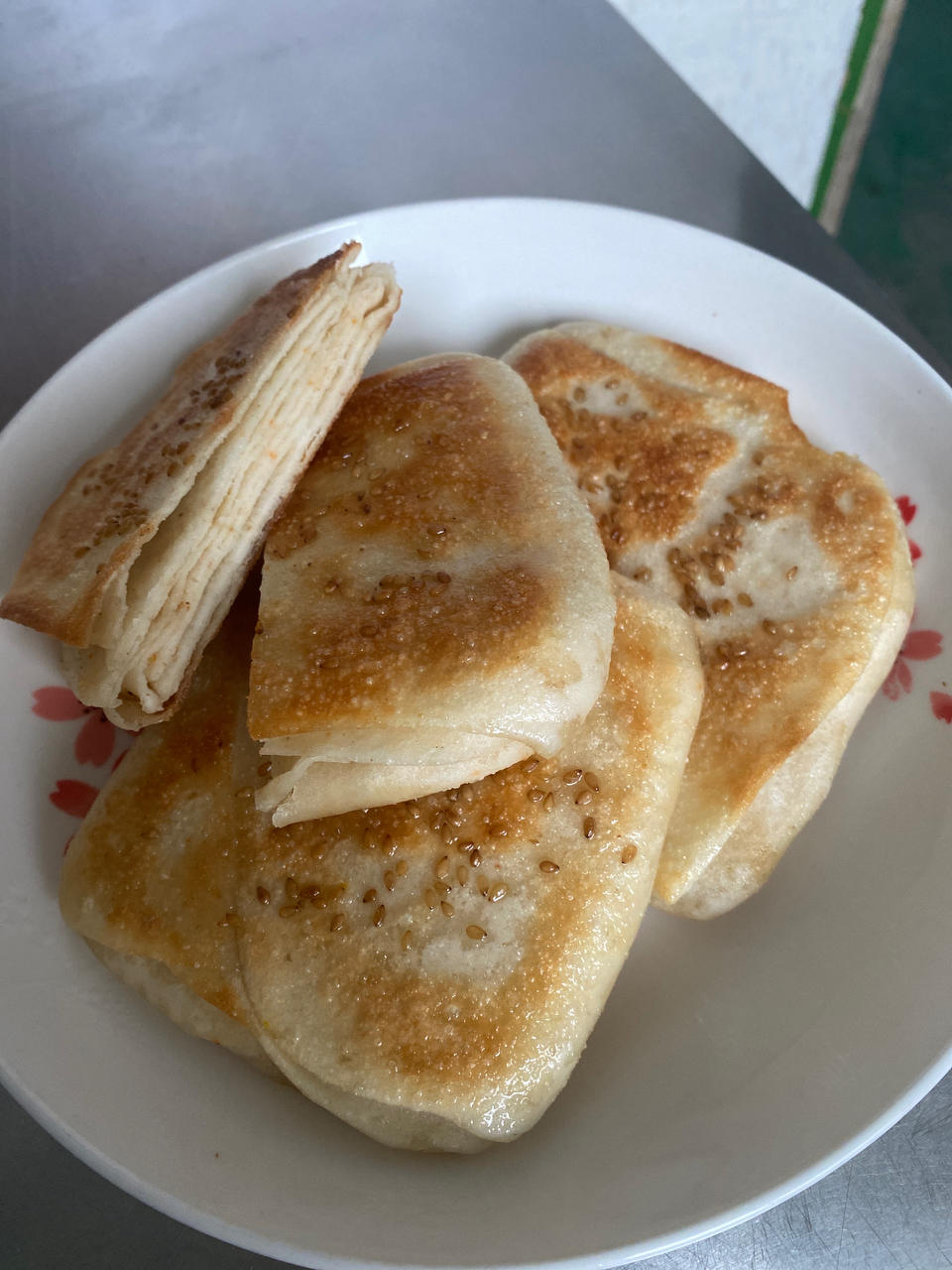 发面千层大饼