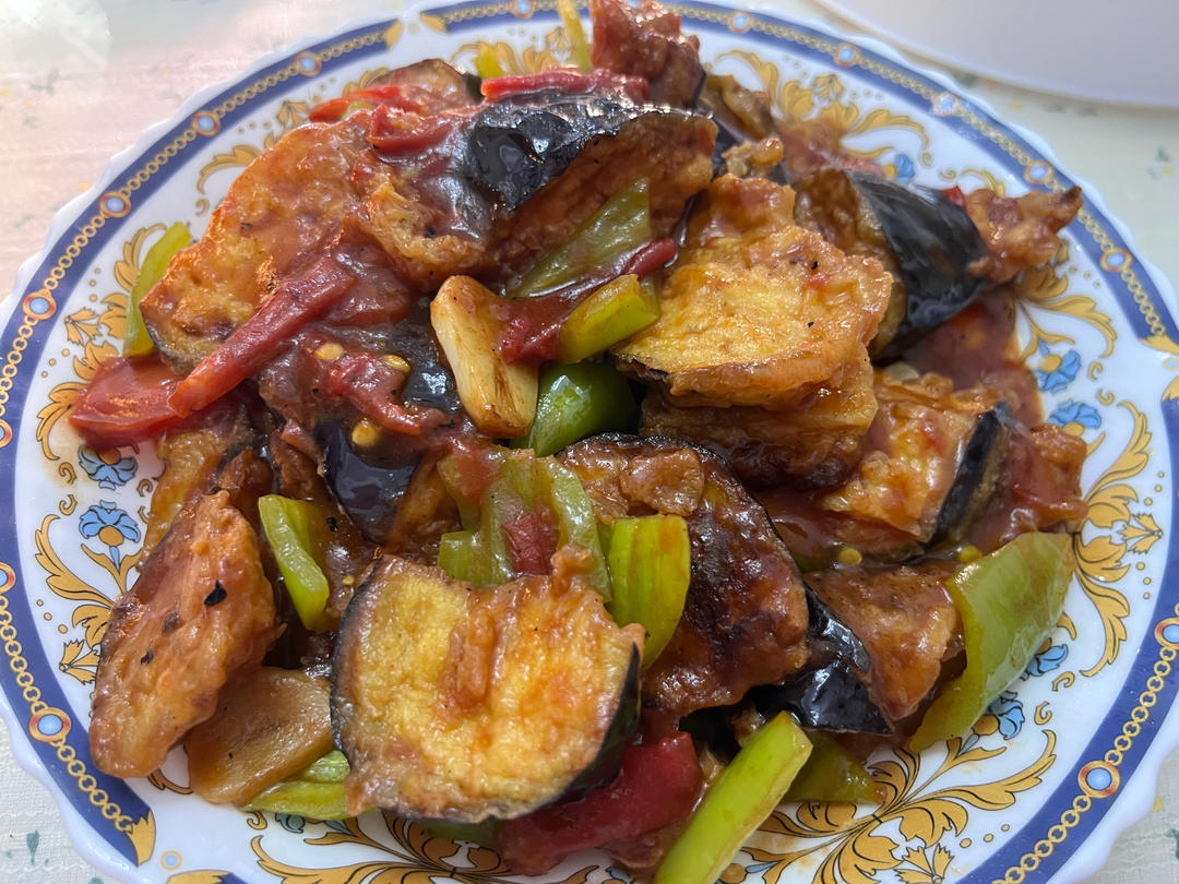 比饭馆好吃的烧茄子