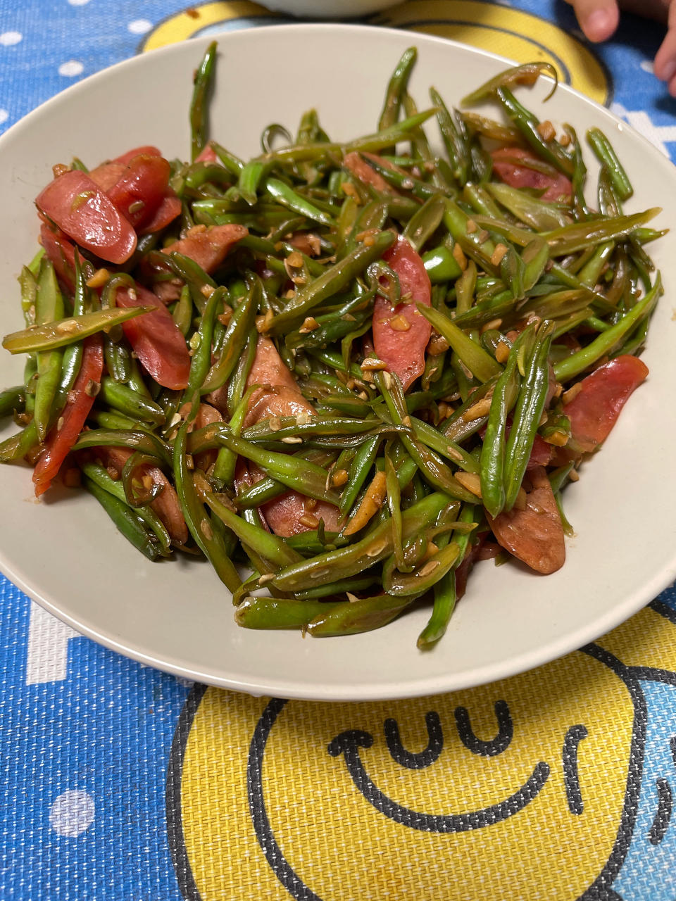 豆角香肠