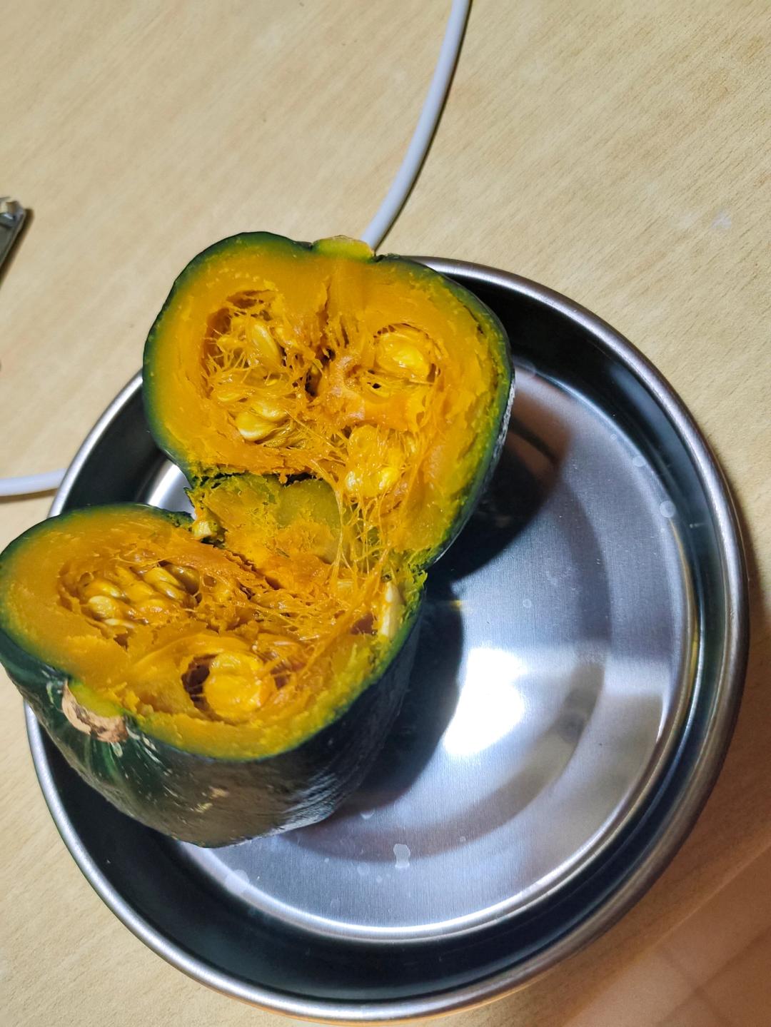 快手早餐--230大卡的微波炉贝贝南瓜