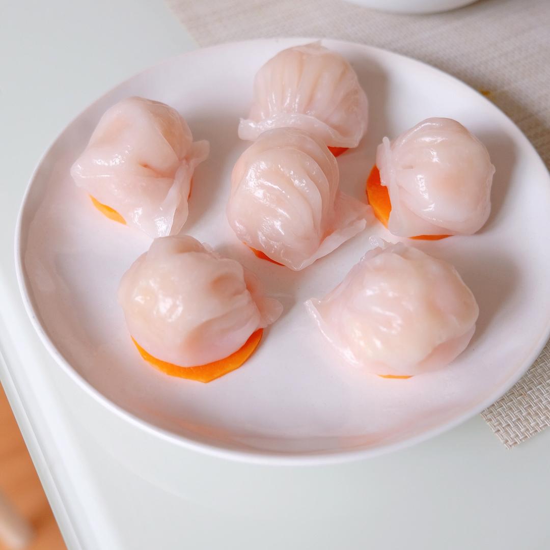 弯梳虾饺