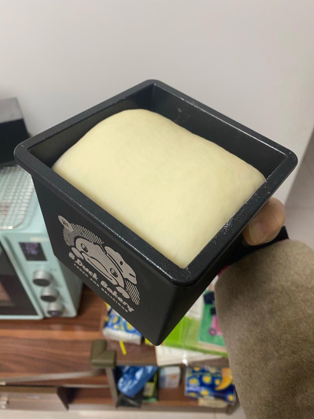 纯奶手撕吐司的做法 步骤1