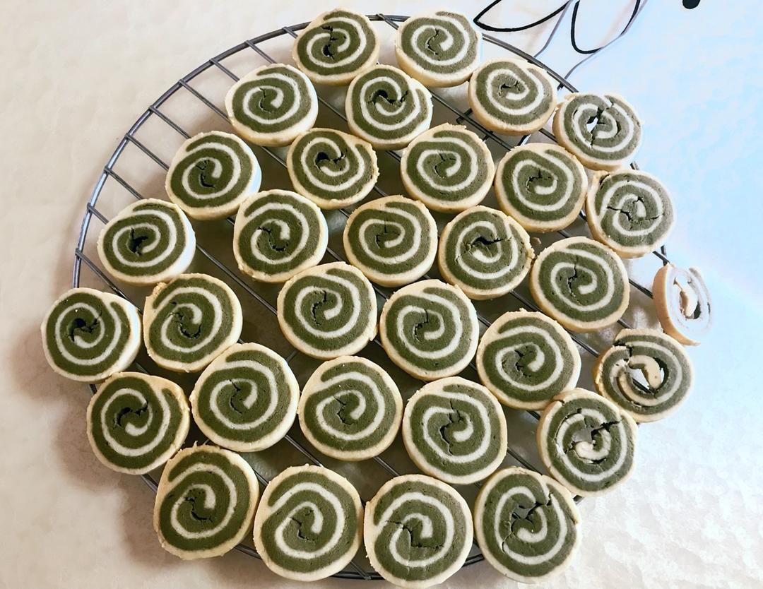 抹茶螺旋曲奇