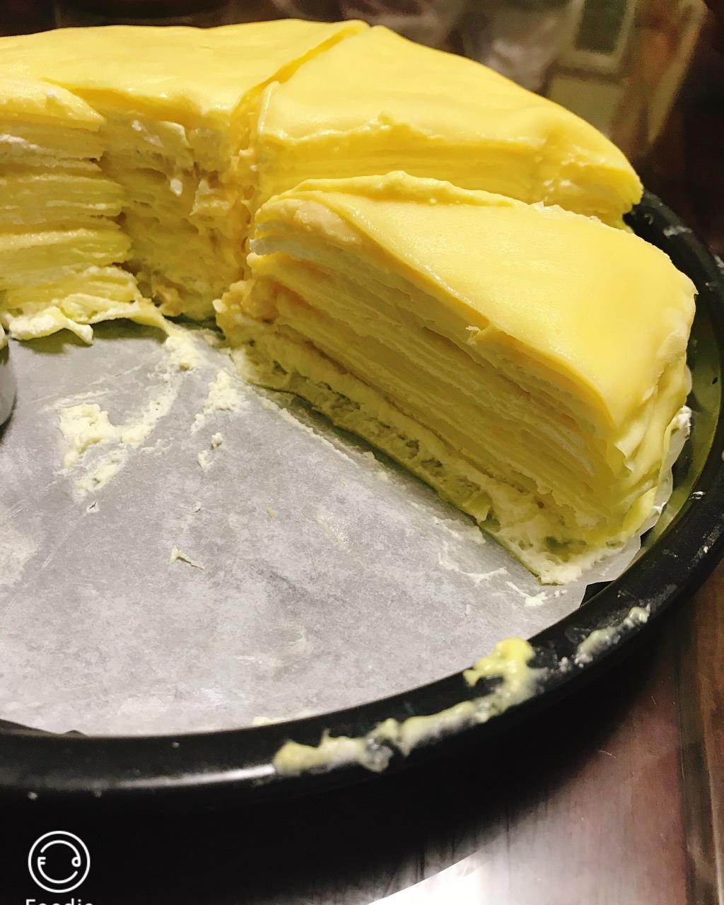榴莲千层蛋糕