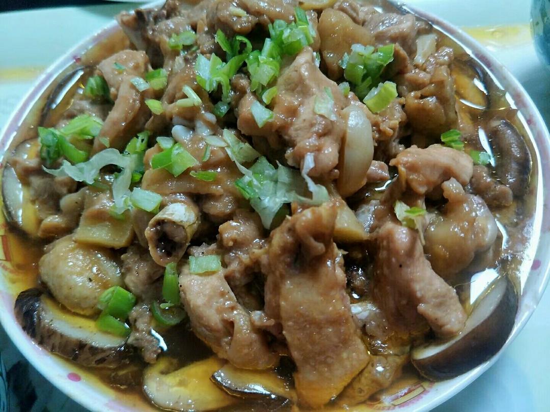 香菇蒸滑鸡