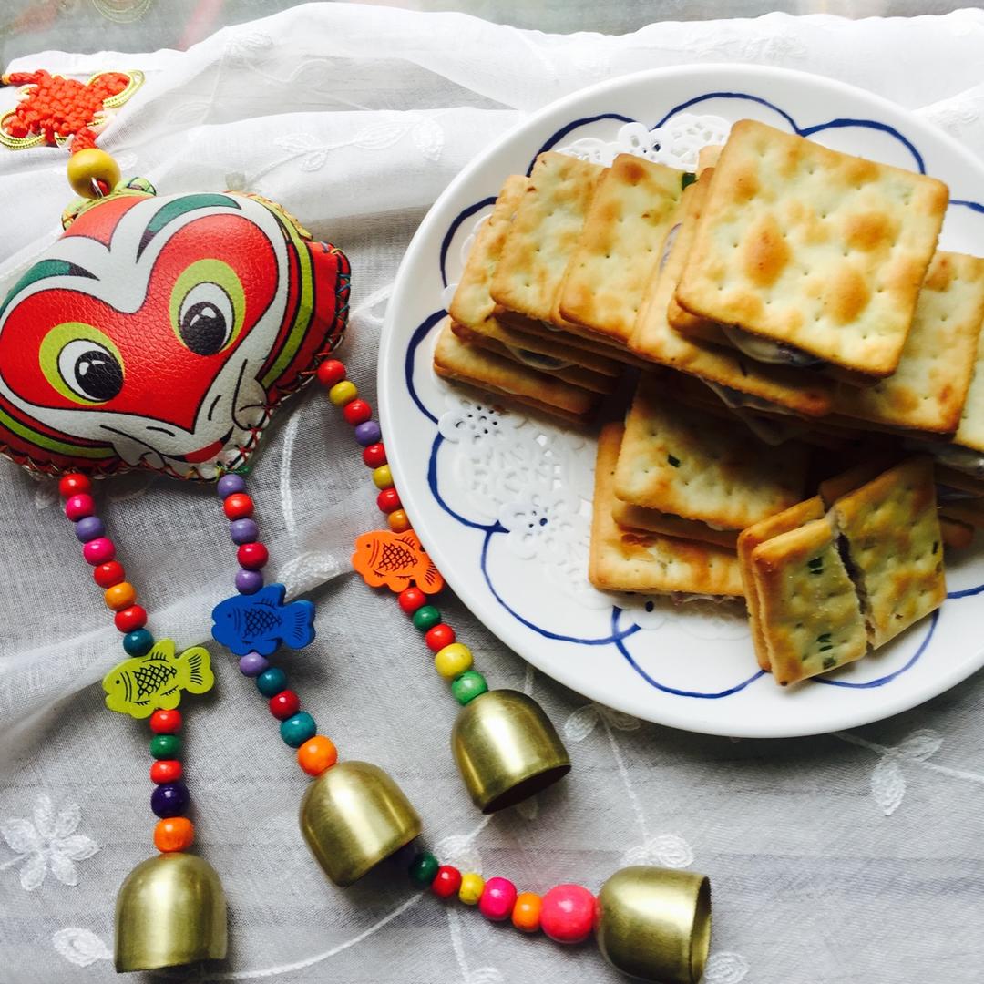 冬天也能拉丝的【蔓越莓牛轧糖饼干】快手棉花糖版