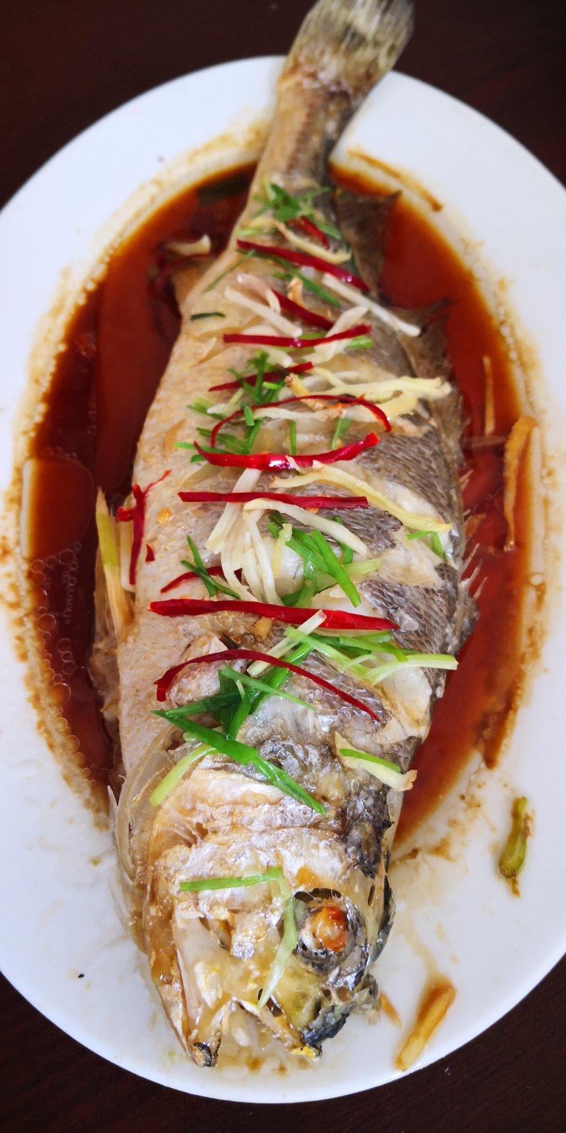 安新日记做的清蒸桂花鱼(鳜鱼),适合各种清蒸鱼,超级鲜美