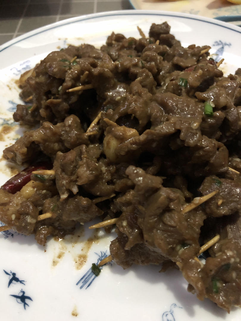 小朋友最爱～外焦里嫩牙签牛肉