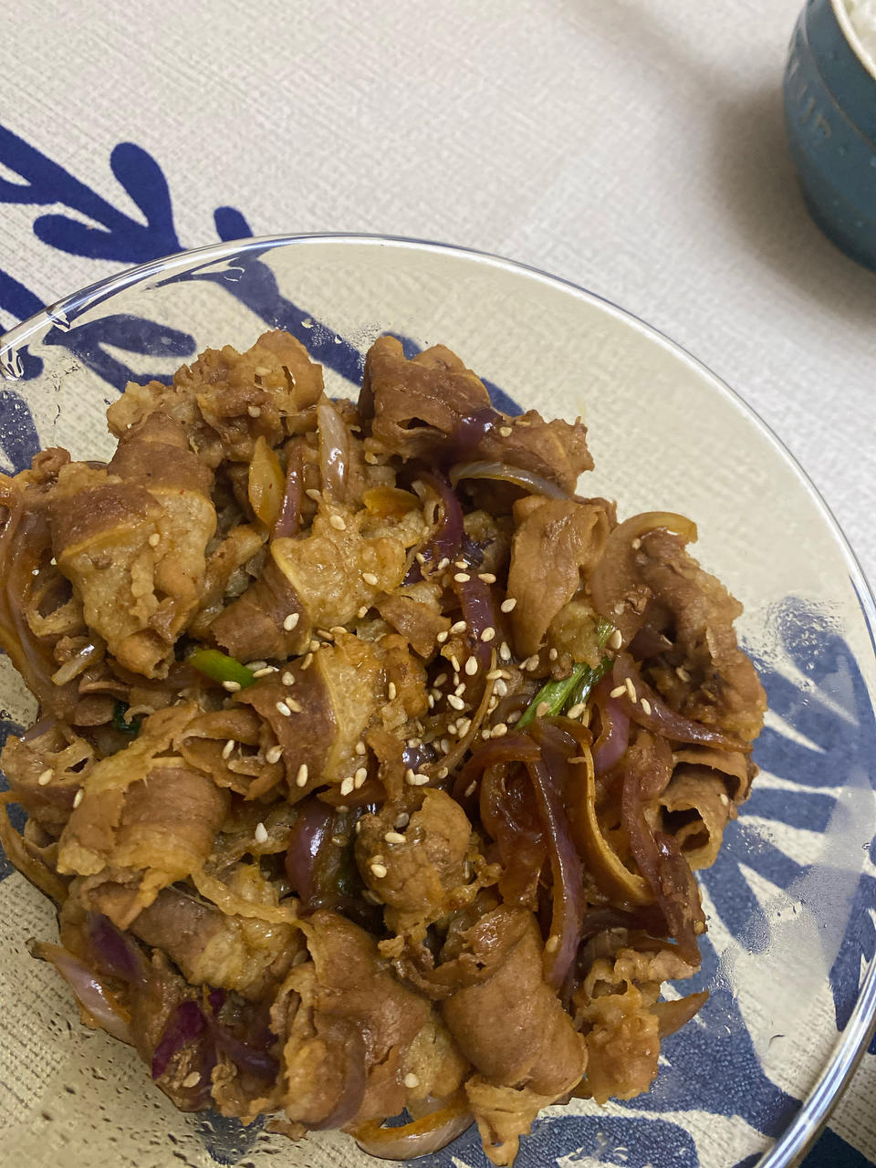 洋葱爆炒肥牛片