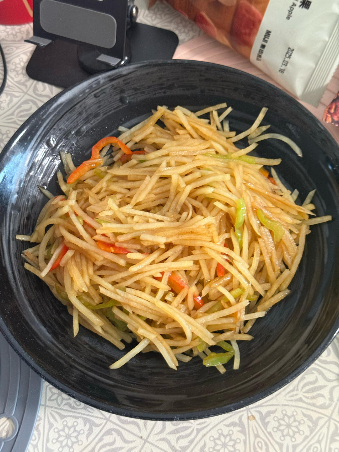 酸辣土豆丝的家常做法 超级下饭