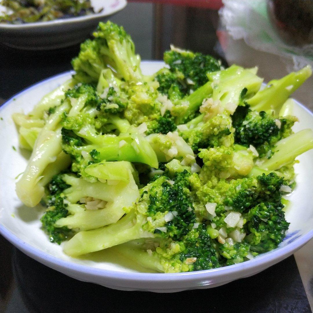 蚝油蒜蓉西兰花