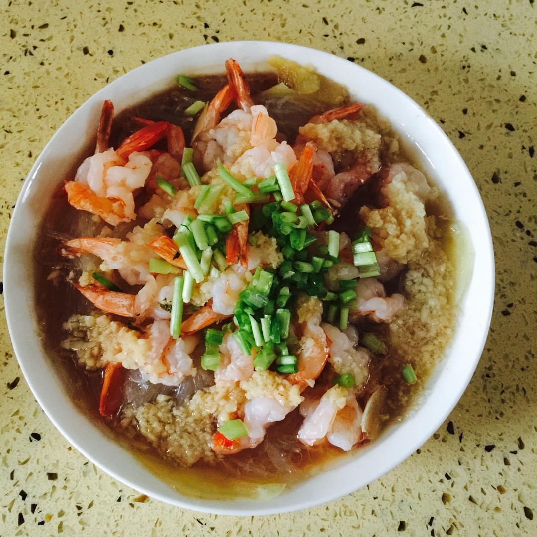 蒜蓉粉丝蒸大虾