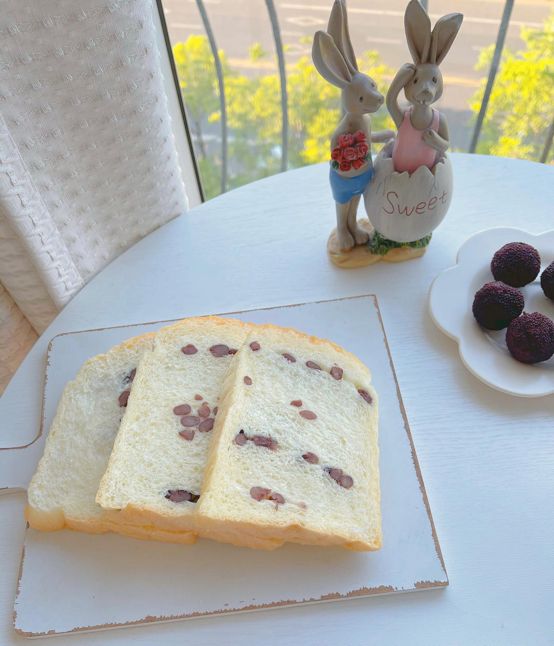 鲜奶红豆吐司