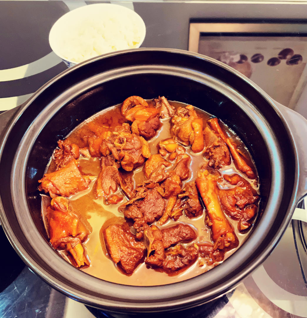 好吃停不下的黄酒陈皮姜母鸭