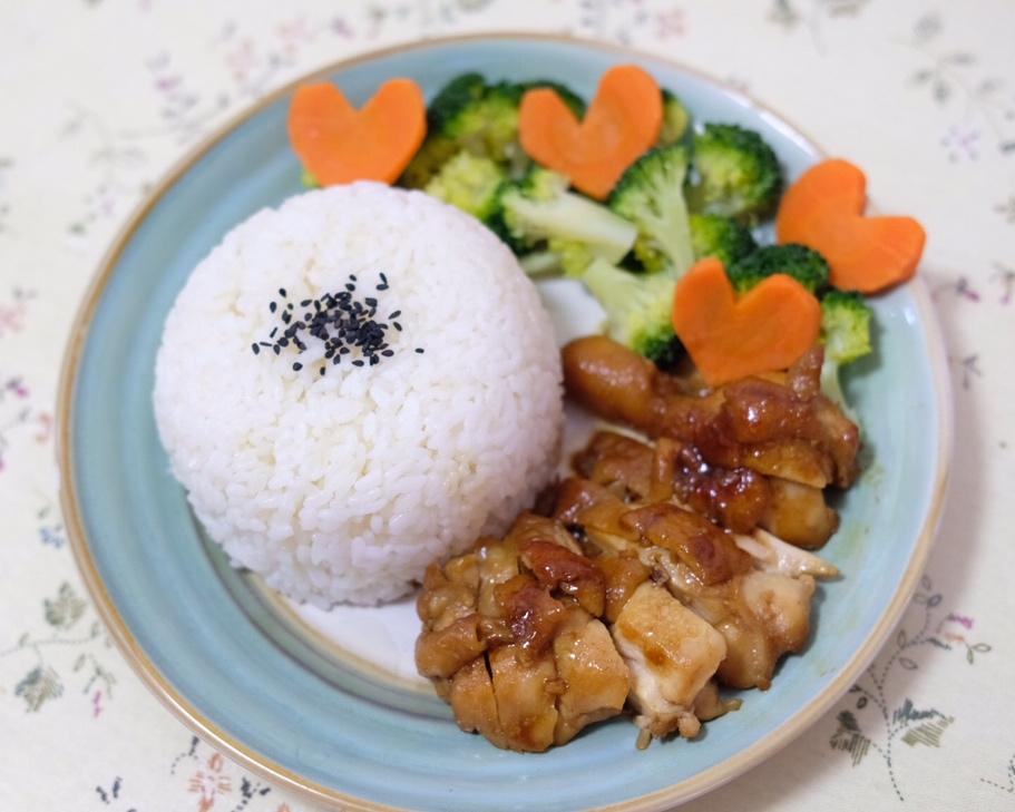 照烧鸡腿饭🍗的做法