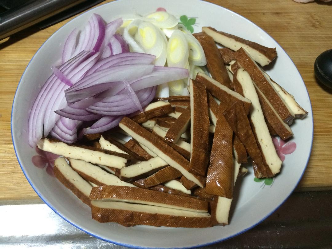 好吃的家常菜，香干肉丝
