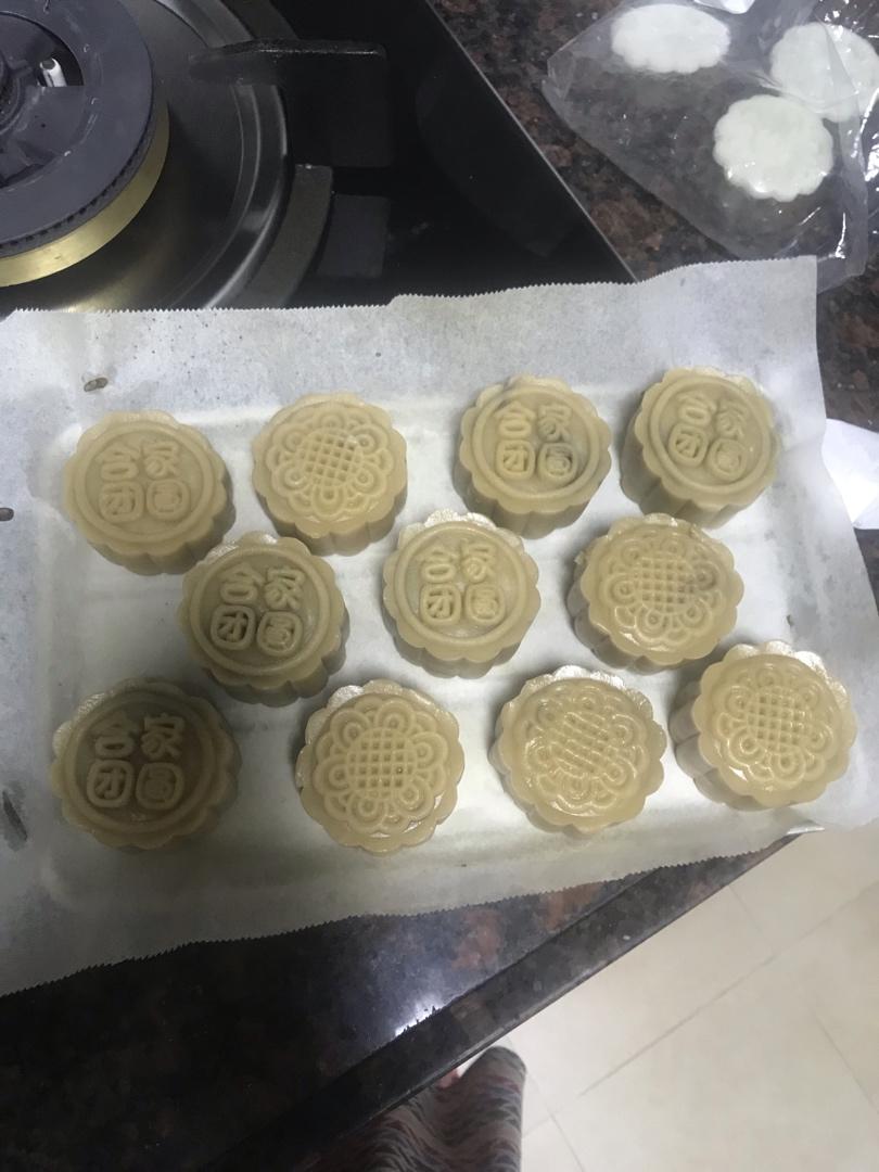 不用转化糖浆的月饼皮