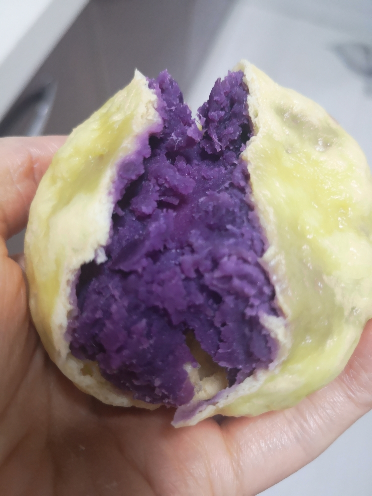 减脂期紫薯包